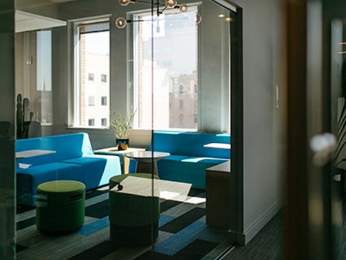 Sunlit Office  A lawyer using Clio cloud tools to work more efficiently.